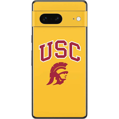 University of Southern California USC Trojans Yellow Pixel Skins